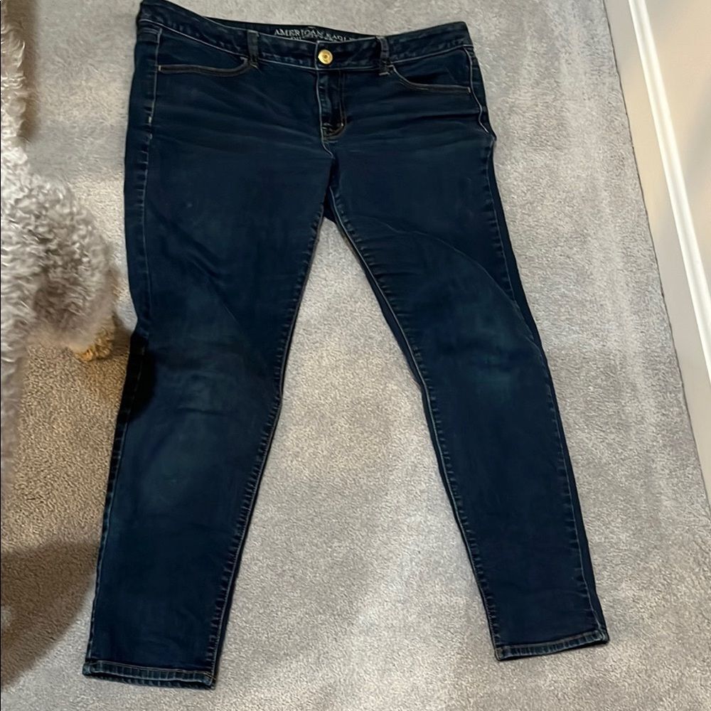 American Eagle Outfitters Blue Skinny Jeans